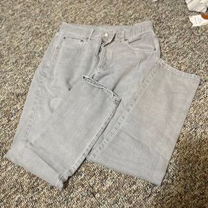American Eagle Grey Mom Jeans